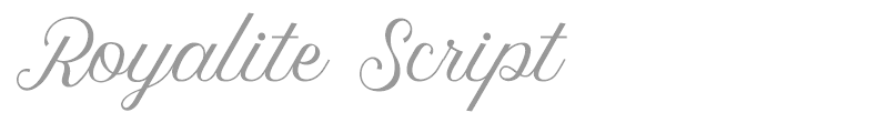 Royalite Script